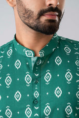 Regular Fit Digital Printed Fatua