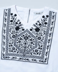 Junior Girls' Embroidered Fashion Top (10-14 Years)