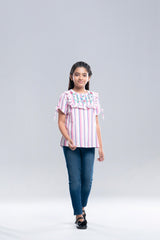 Girls' Woven Top (6-8 Years)