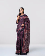 Digital Printed Cotton Saree