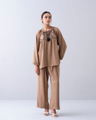 Relaxed Fit Wide Leg Pants