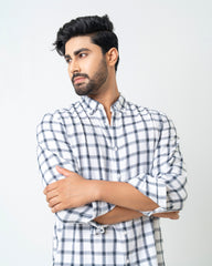 Regular Fit Check Casual Shirt