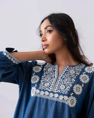 Relaxed Fit Embroidered Fashion Top