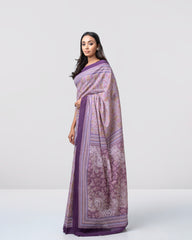 Digital Printed Cotton Saree
