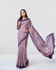 Digital Printed Cotton Saree