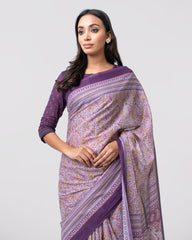 Digital Printed Cotton Saree