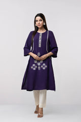 Smart Fit Embroidered Ethnic Kurta