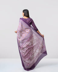 Digital Printed Cotton Saree
