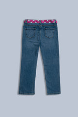 Girls Denim Bottom (6-8 Years)