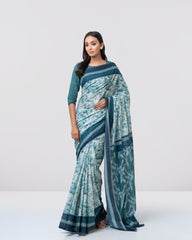 Digital Printed Cotton Saree