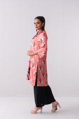 Mid-Length Sublimation Printed Smart Fit Ethnic Kurta