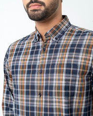 Regular Fit Check Casual Shirt