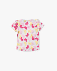 Newborn Girls' T-Shirt (0-6 Months)