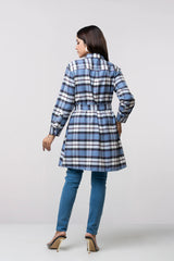 Relaxed Fit Checkered Casual Shirt