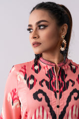 Mid-Length Sublimation Printed Smart Fit Ethnic Kurta