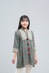 Junior Girls Ethnic Frock (10-14 Years)