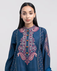 Smart Fit Embroidered Three-Piece Semi-Formal Ethnic Set