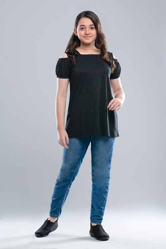 Junior Girls Knit Fashion Top (10-14 Years)