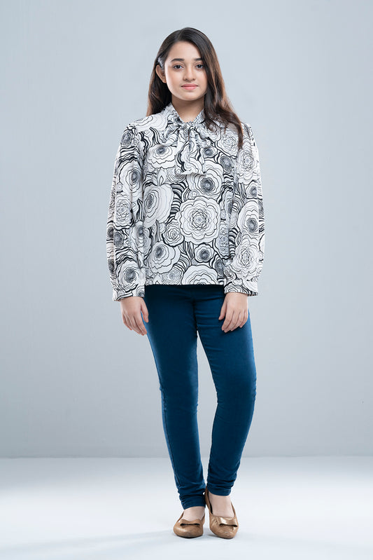 Junior Girls Western Fashion Top (10-14 Years)