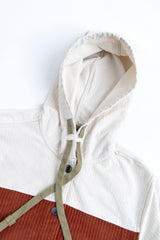 Regular Fit Corduroy Woven Hoodie