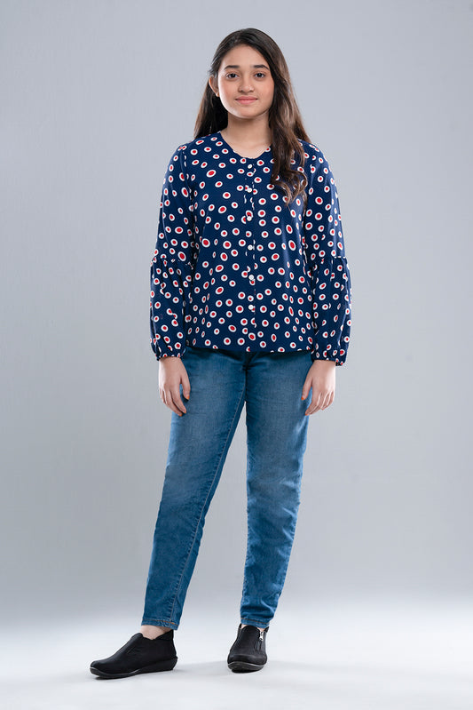 Junior Girls Western Fashion Top (10-14 Years)