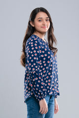 Junior Girls Western Fashion Top (10-14 Years)