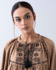 Relaxed Fit Fashion Top - Mystika