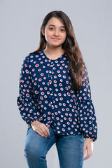 Junior Girls Western Fashion Top (10-14 Years)