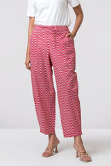 Relaxed Fit Ethnic Pant