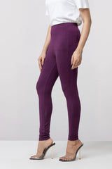 Knitted Basic Viscose-Spandex Leggings