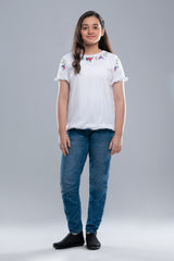 Junior Girls Knit Fashion Top (10-14 Years)