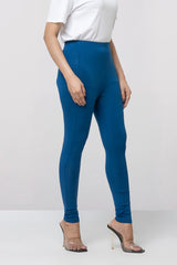 Knitted Basic Viscose-Spandex Leggings