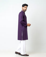 Regular Fit Embroidered Semi-Formal Panjabi