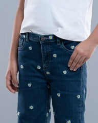 Princess Denim Bottom (6-8 Years)