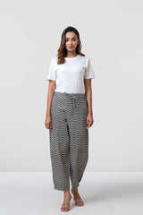 Relaxed Fit Ethnic Pant