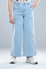 Junior Girls' Denim Bottom (10-14 Years)