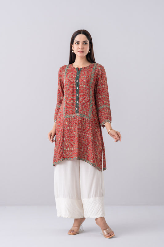 Relaxed Fit Printed Ethnic Kurti