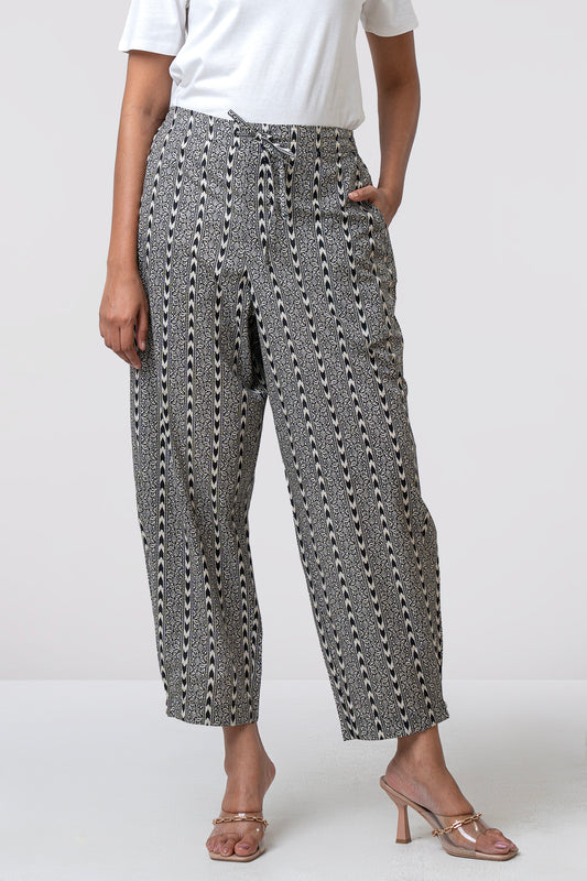 Relaxed Fit Ethnic Pant