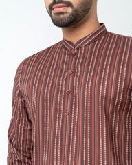 Regular Fit Printed Fatua