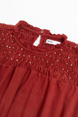 Regular Fit Cap Sleeve T-Shirt with Sequin Front Yoke