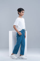 Girls' Denim Bottom (2-4 Years)