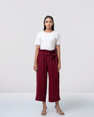 Relaxed Fit Wide-Leg Pants – Mystika