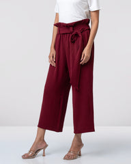 Relaxed Fit Wide-Leg Pants – Mystika