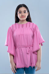 Junior Girls Knit Fashion Top (10-14 Years)