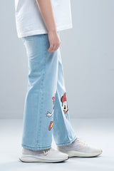 Junior Girls Denim Bottom (10-14 Years) - Disney