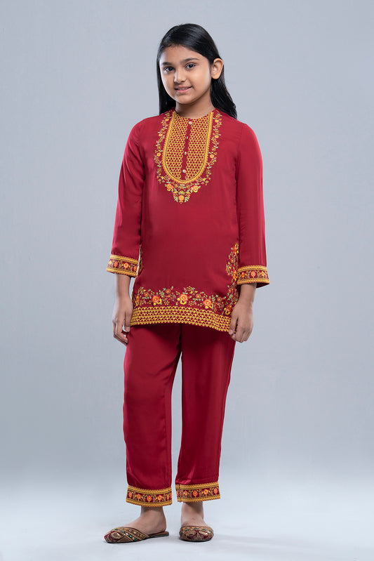 Princess Ethnic Partywear Set (6-8 Years)