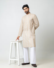 Regular Fit Printed Panjabi