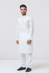 Regular Fit Embroidered Semi-Formal Panjabi