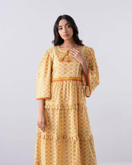 Mystika Printed Long Dress