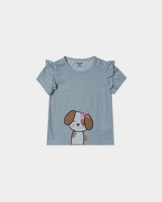Newborn Girls' T-Shirt (0-6 Months)